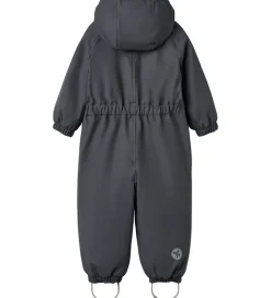 Regndragt m. Termo - PU - Aiko - Greyblue|Wheat Clearance