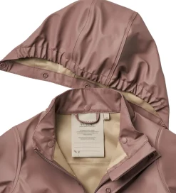 Regnjakke - Ollo - Dusty Lilac|Wheat Online