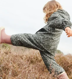 Regnjakke - PU - Ollo - Forest Lake Checked Flowers|Wheat Best