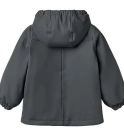 Regnjakke m. Termo - PU - Aju - Greyblue|Wheat Best