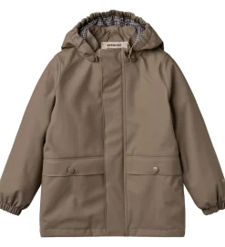 Regnjakke m. Termo - PU - Aju - Dry Wood|Wheat Discount