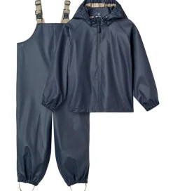 Regntøj m. Seler - PU - Charlie - Ink|Wheat Outlet