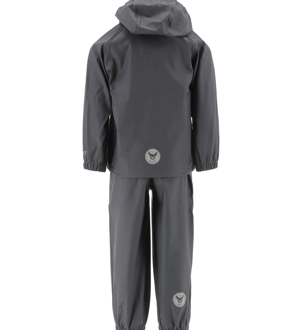 Regntøj m. Seler - PU - Charlie - Ink|Wheat Discount