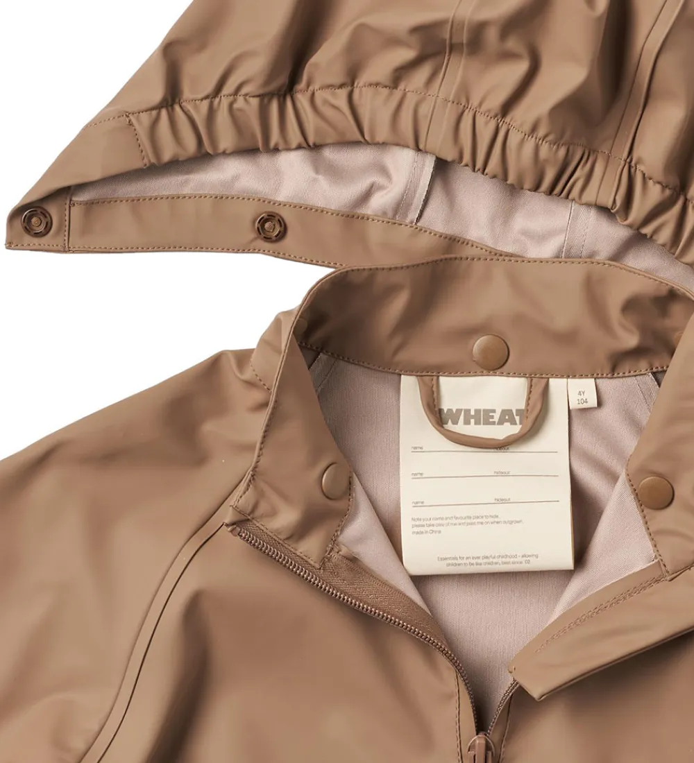 Regntøj m. Seler - PU - Charlie - Hazel|Wheat Sale