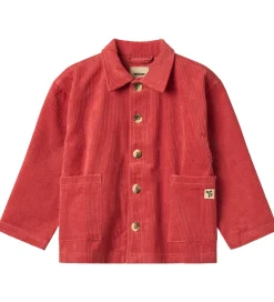 Skjorte - Fløjl - Sage - Raspberry|Wheat Outlet