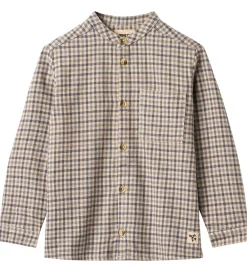 Skjorte - Willum - Blue Check|Wheat Online