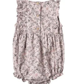 Sommerdragt - Emmaline - Lilac Checked Flowers|Wheat Outlet