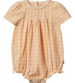 Sommerdragt - Margit - Yellow Check|Wheat Clearance