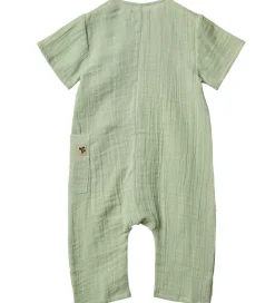 Sommerdragt - Musselin - Alex - Soft Mint|Wheat Hot