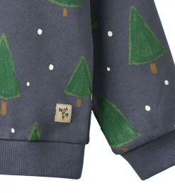 Sweatshirt - Sandro - Greyblue Holiday|Wheat Outlet