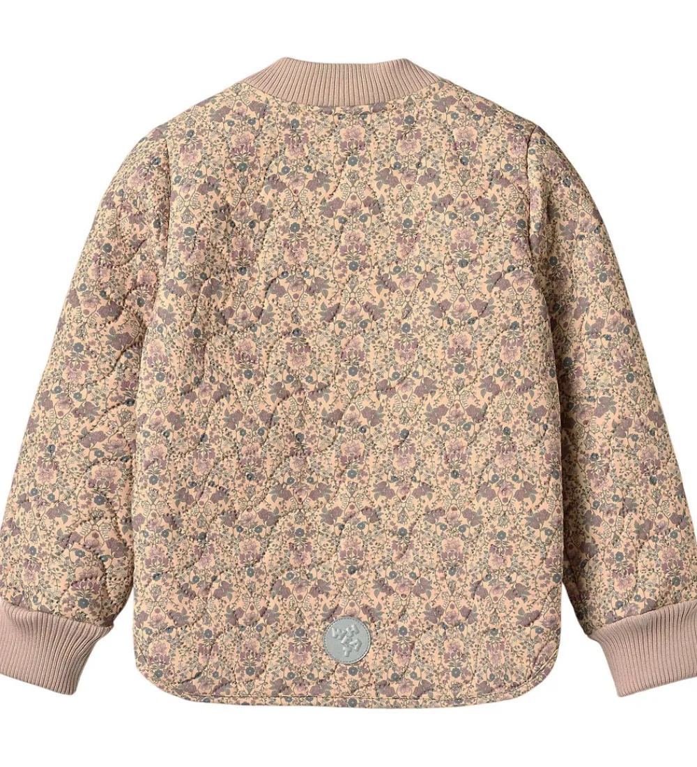 Termojakke - Loui - Mellow Peach Tapestry|Wheat Clearance