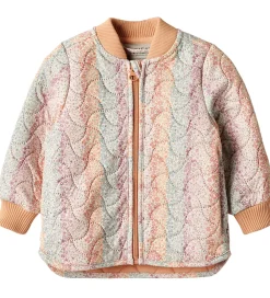 Termojakke - Loui - Rainbow Flowers|Wheat Online