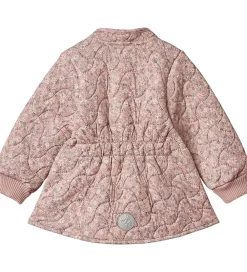 Termojakke - Thilde - Soft Lavender Flowers|Wheat Outlet