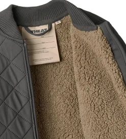 Termojakke m. Fleece - Benni - Black Sea|Wheat Sale