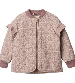 Termojakke m. Fleece - Ellas - Rose Dust Tapestry|Wheat Online