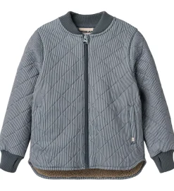 Termojakke m. Fleece - Benni - Ink Stripe|Wheat Clearance