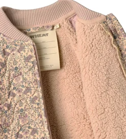 Termojakke m. Fleece - Ellas - Mellow Peach Tapestry|Wheat Clearance