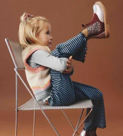 Vest - Strik - Maria - Beige/Multi|Wheat Best