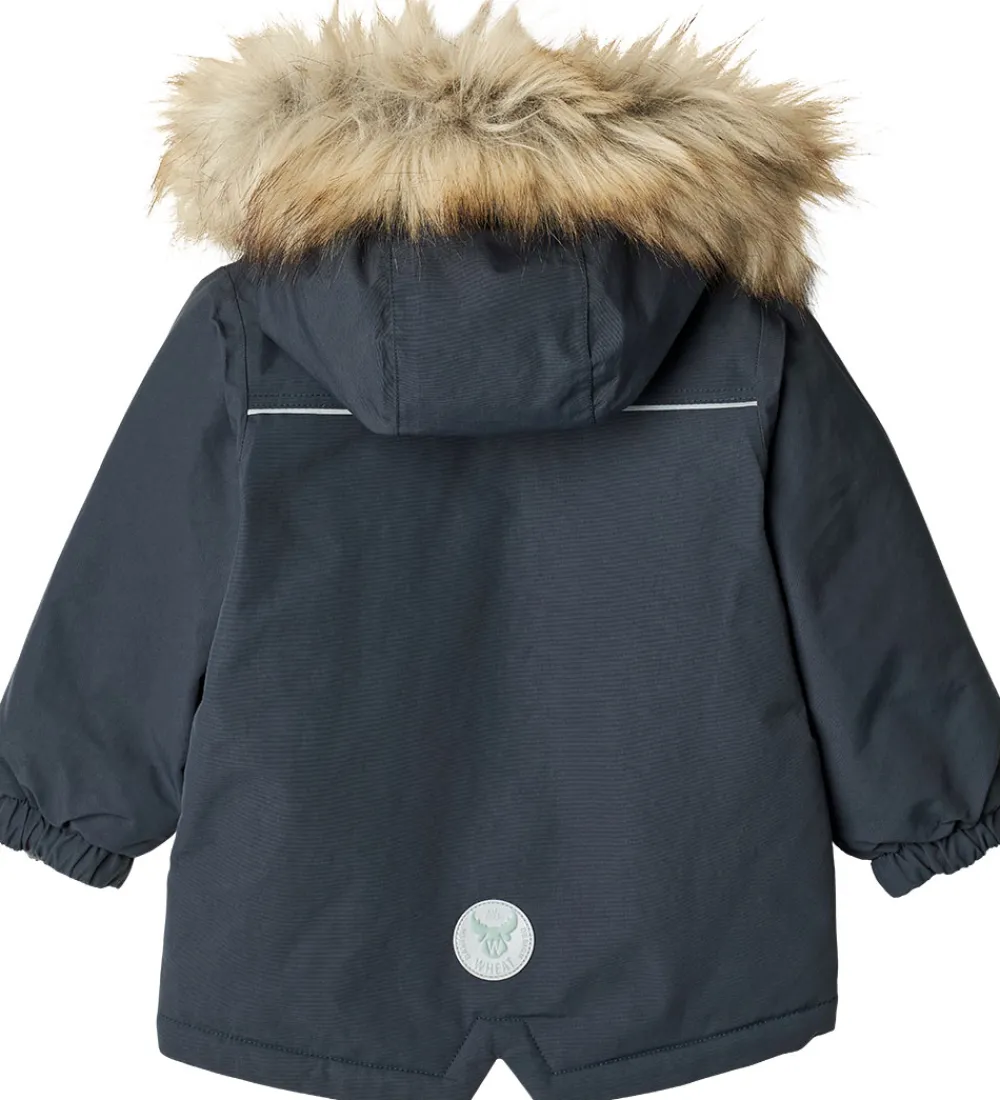 Vinterjakke - Kasper Tech - Dark Blue|Wheat Best