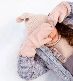 Vinterjakke - Mathilde - Soft Rain Flowers|Wheat Sale