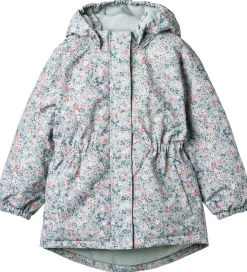 Vinterjakke - Petra - Soft Rain Flowers|Wheat Discount