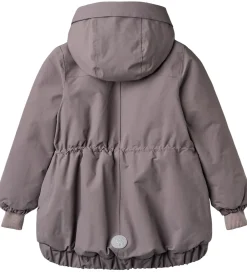 Vinterjakke - Tove - Purple Stone|Wheat