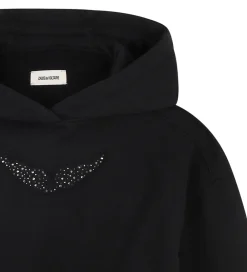 Hættetrøje - Sort m. Nitter|Zadig & Voltaire Clearance