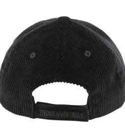 Kasket - Fløjl - Sort|Zadig & Voltaire Outlet